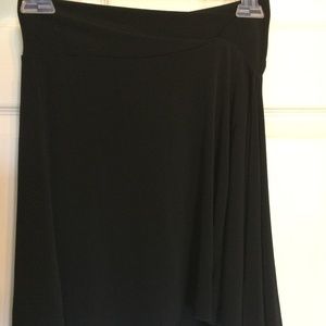 Asymetrical Black Skirt